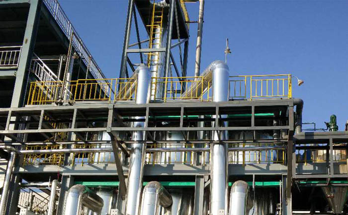 板式降膜蒸發器的特點 板式降膜蒸發器的特點